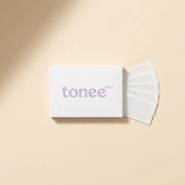Tonee pre-cut clear lifting tapes and retail box