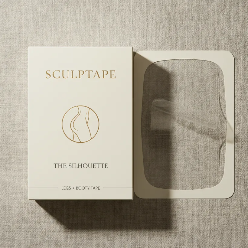 Sculptape The Silhouette box and clear area-cut panels